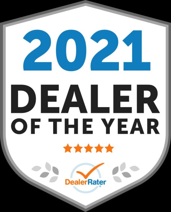 Dealer Rater 2021 Dealer of the Year